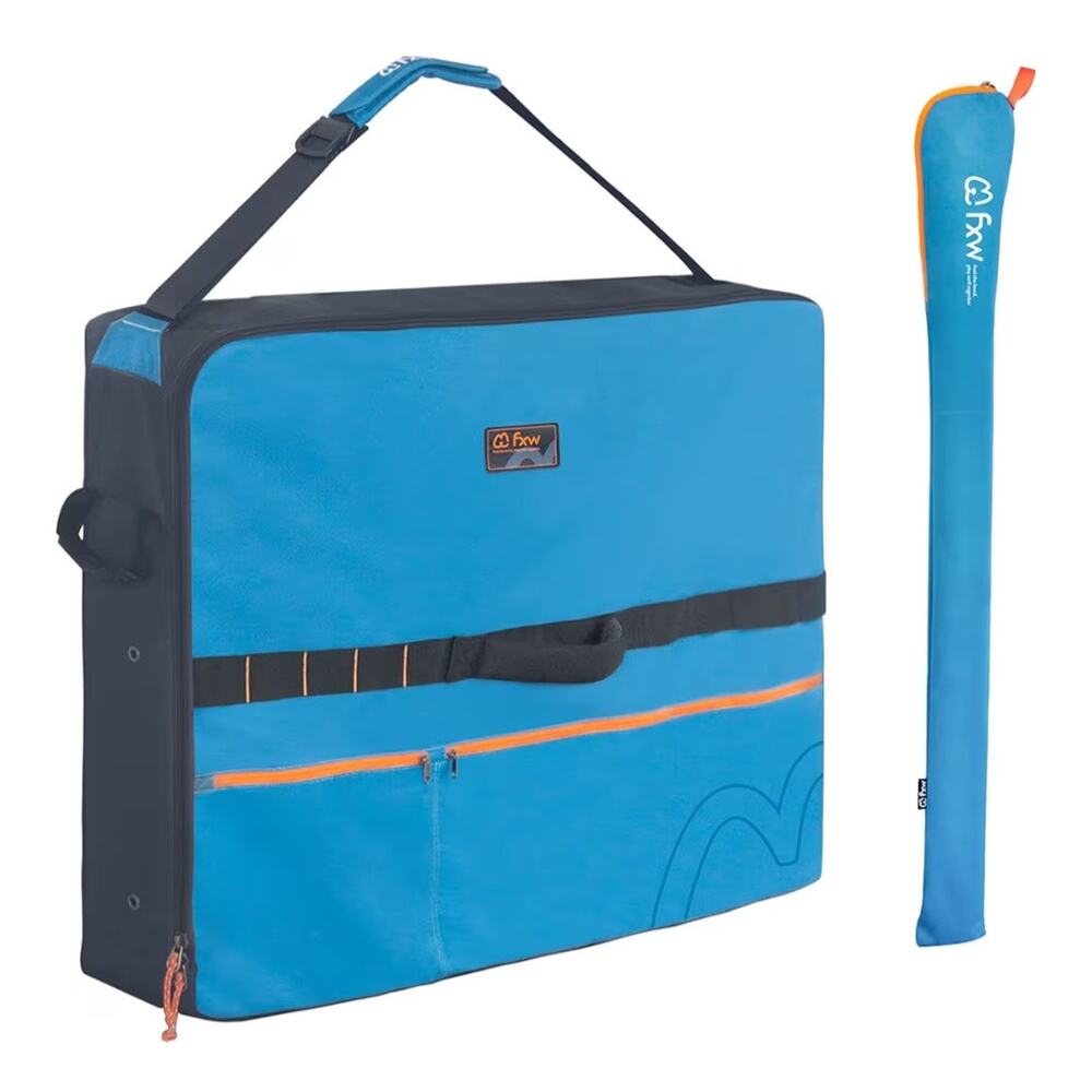 FXW 45" Specialized Dog Playpen Storage Bag - Fits 8 Panels + 9 Stakes, Blue